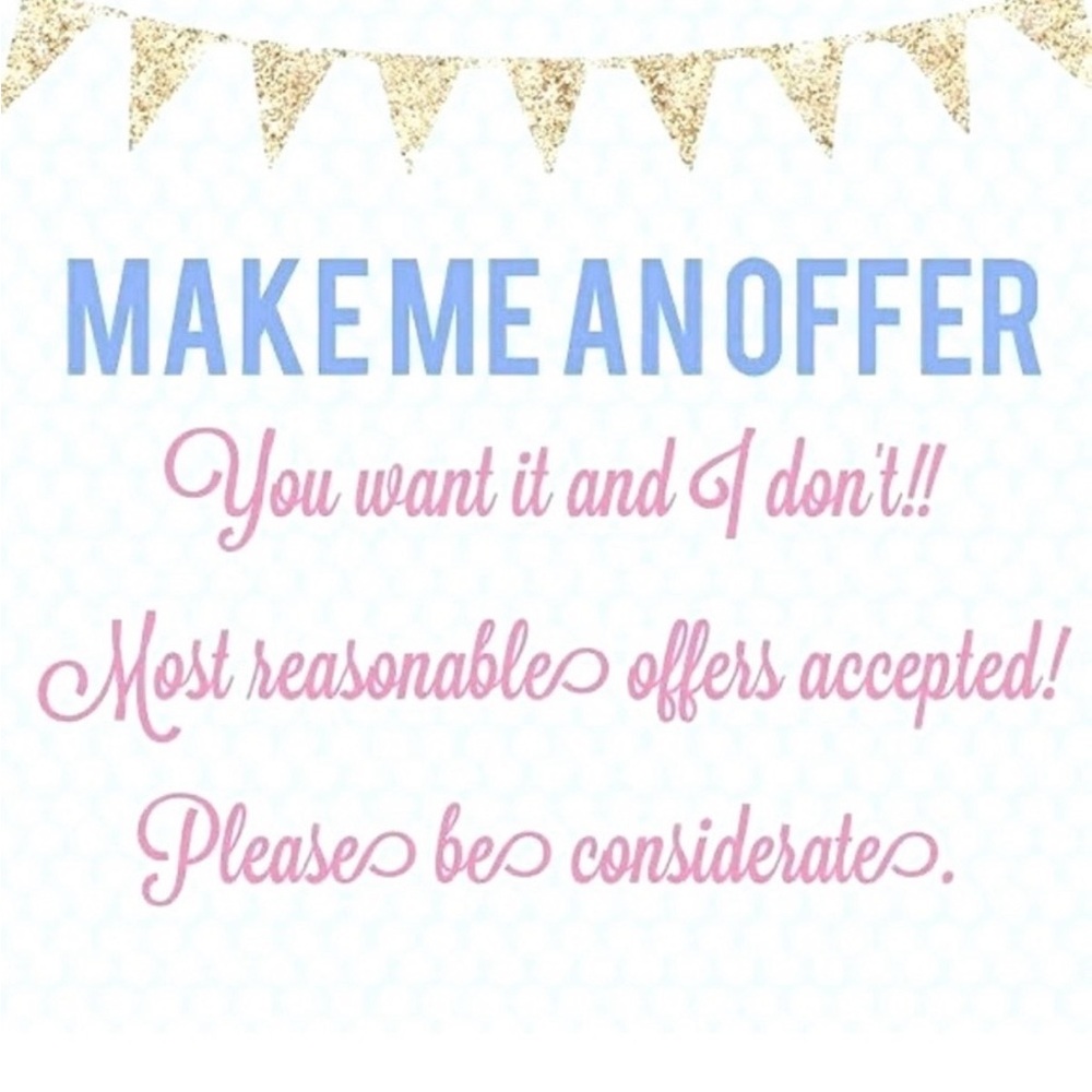 👗👗Offers Considered👗👗